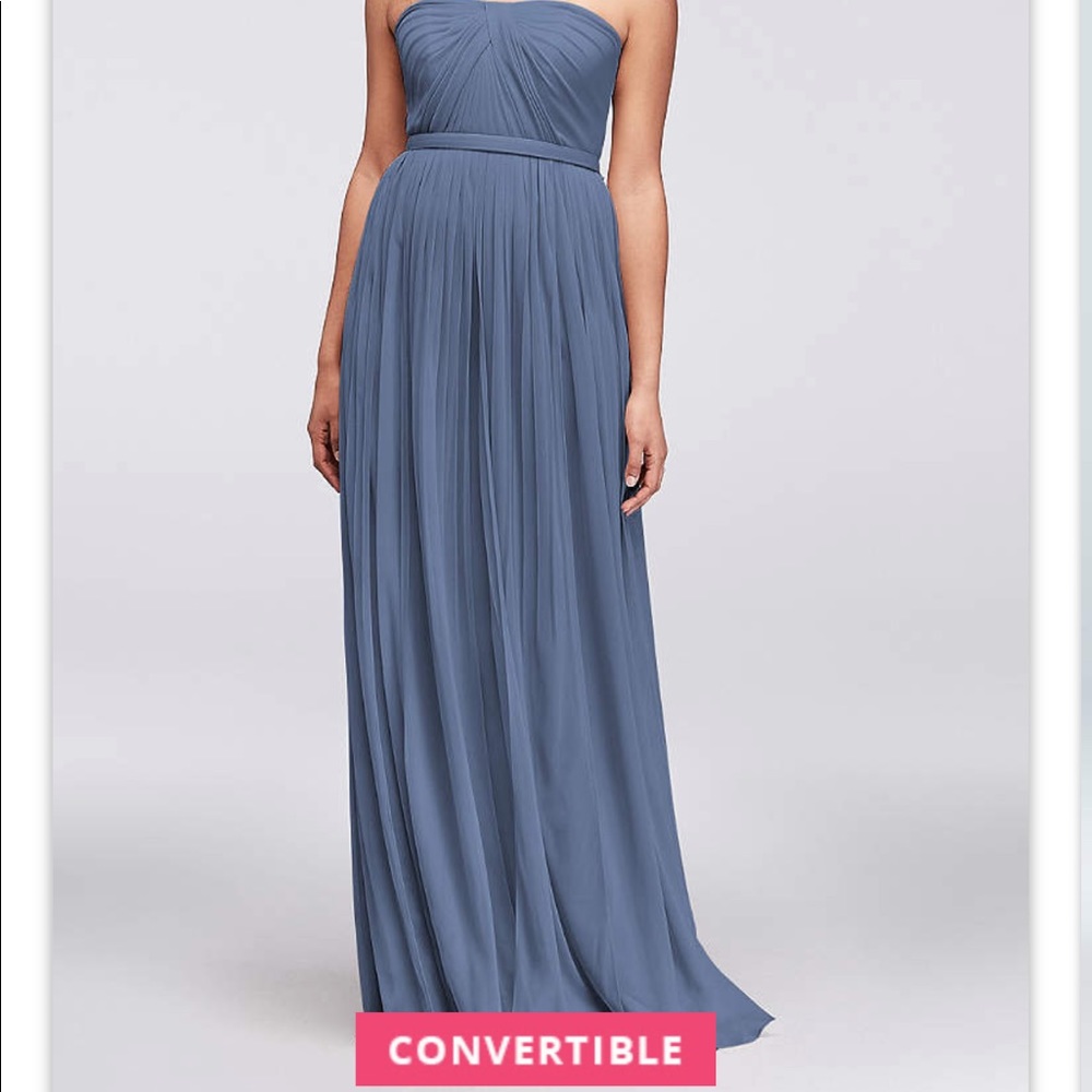 David’s Bridal convertible  bridesmaids dress